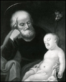 S. Giuseppe col Bambino Ges (sec. XIX), di P. Serafino da Licata