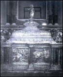 Il reliquiario d'argento del Santo Martire, opera del maestro argentiere Lucio de Anizi (1625)